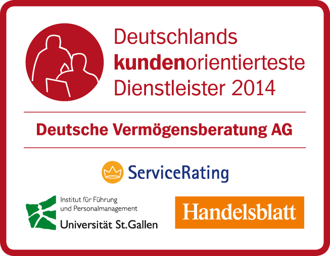 DVAG - Deutschlands kundenorientierteste Dienstleister 2014